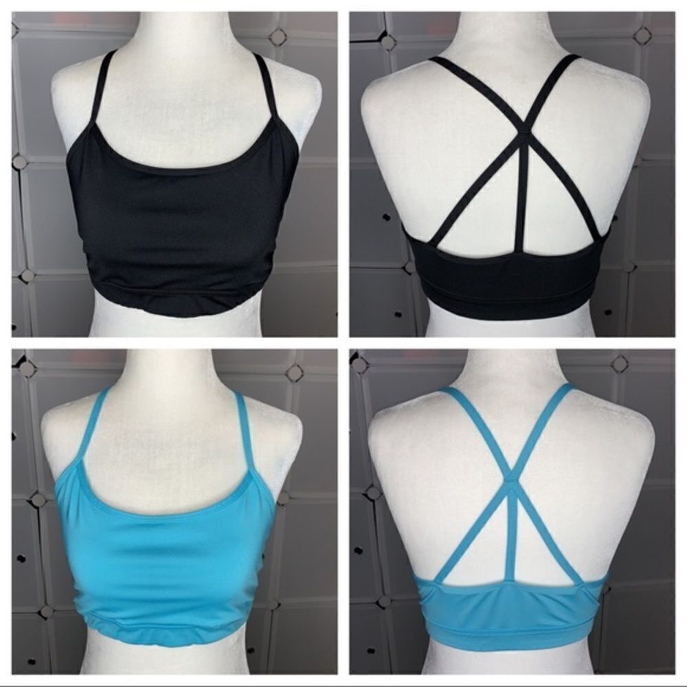 Zella Criss Cross Sports Bra Bundle Size Large